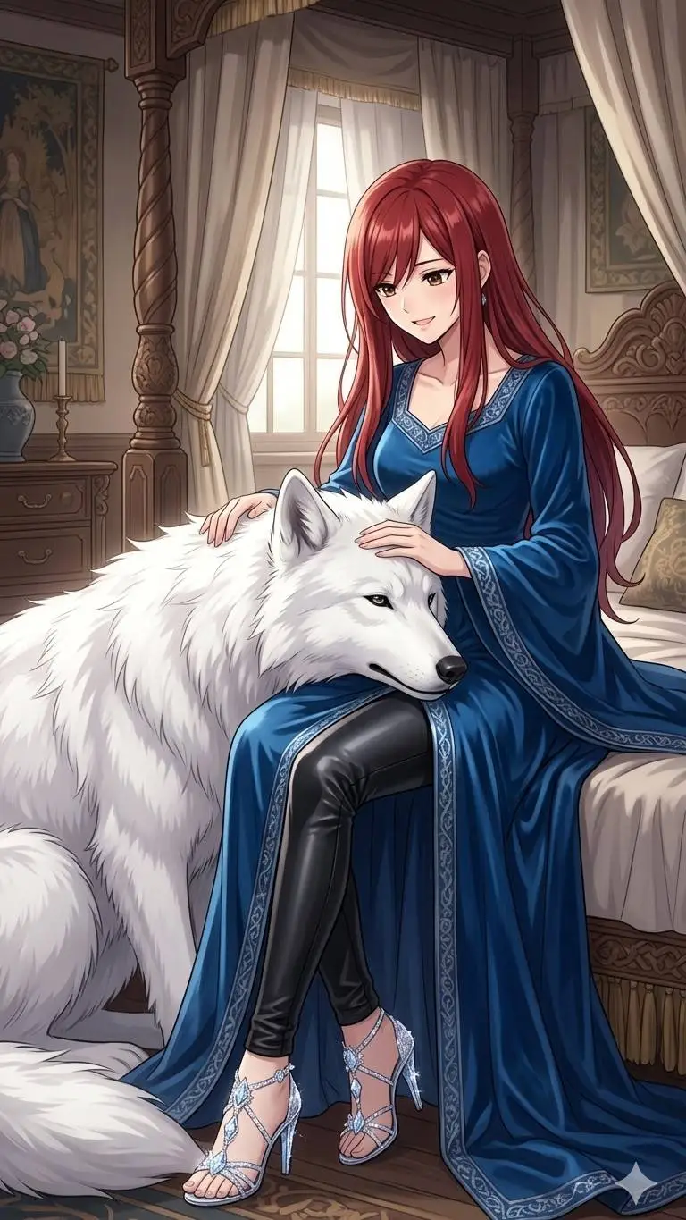 ai character: Inês Princesa  background