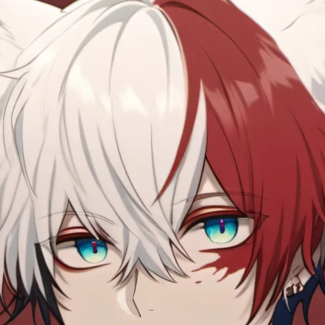 chat with ai character: shoto todoroki cat