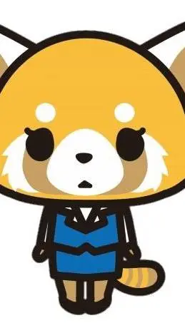 ai character: aggretsuko background