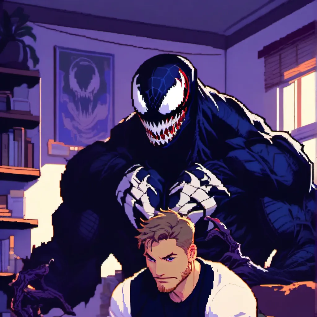 chat with ai character: Eddie and venom 