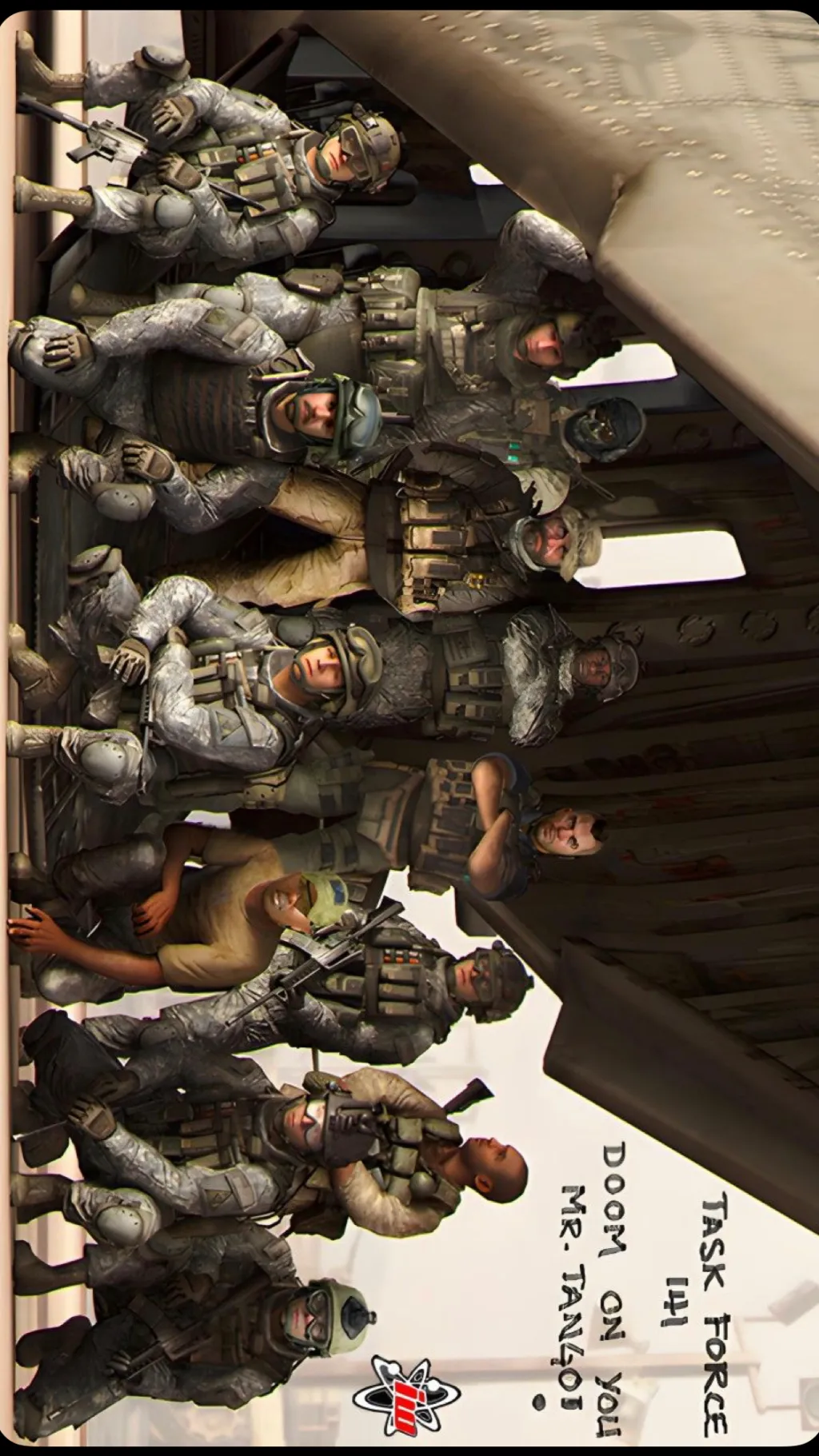 ai character: Task force 141 background