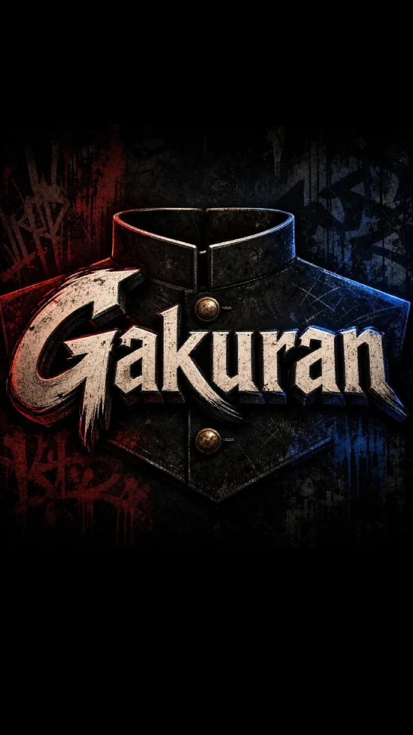 ai character: gakuran background