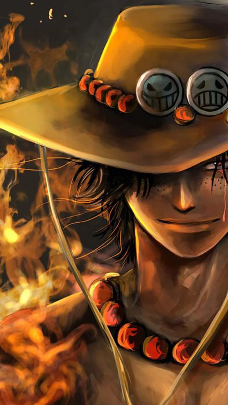 ai character: Portgaz D ace background