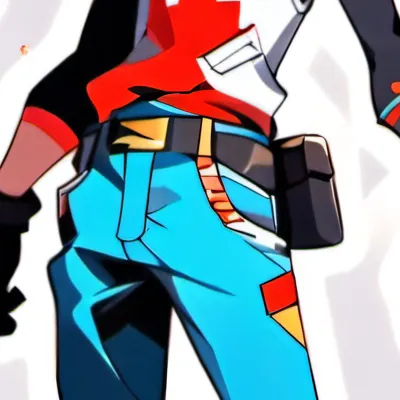 chat with ai character: Red Guy