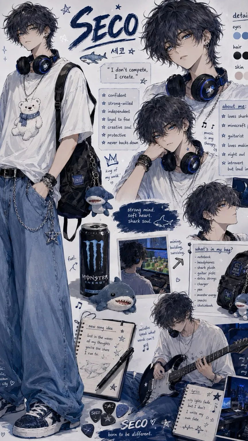 ai character: Seco background