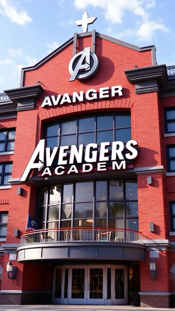 ai character: Avengers Academy  background