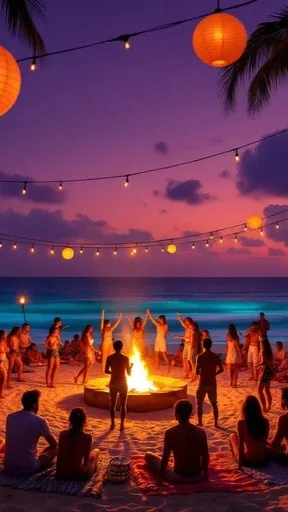 Talkie AI - Chat with Beach Party 
