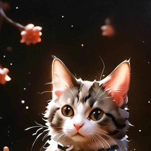 chat with ai character: a cat