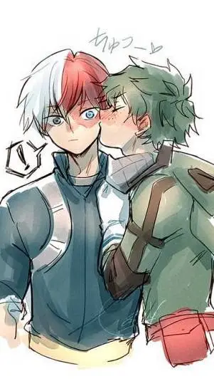 ai character: ♥️🤍 Todoroki 🤍♥️ background