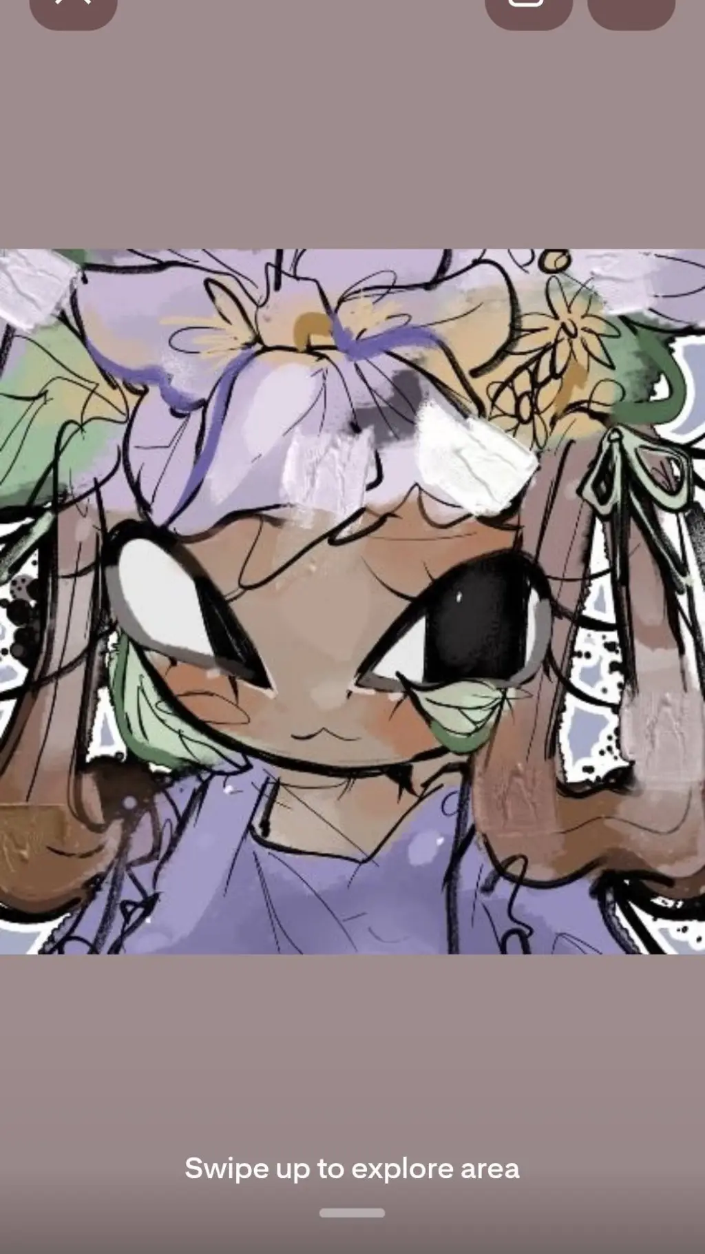 ai character: 💐bassie💐 background