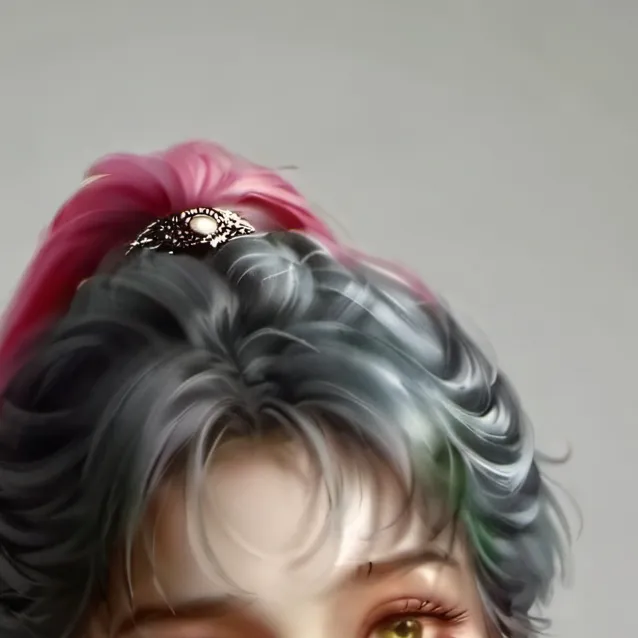 chat with ai character: Deku as a girl