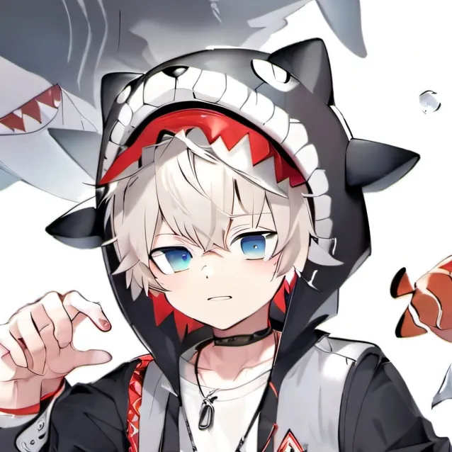 chat with ai character: sharky