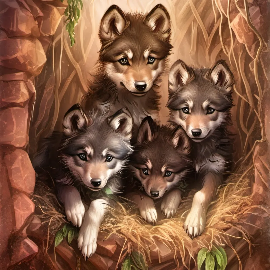 chat with ai character: La Brea. wolf pack