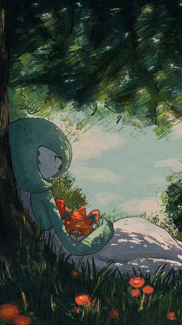 ai character: gardevoir background