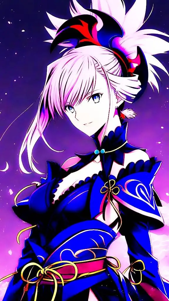 ai character: Miyamoto Musashi  background