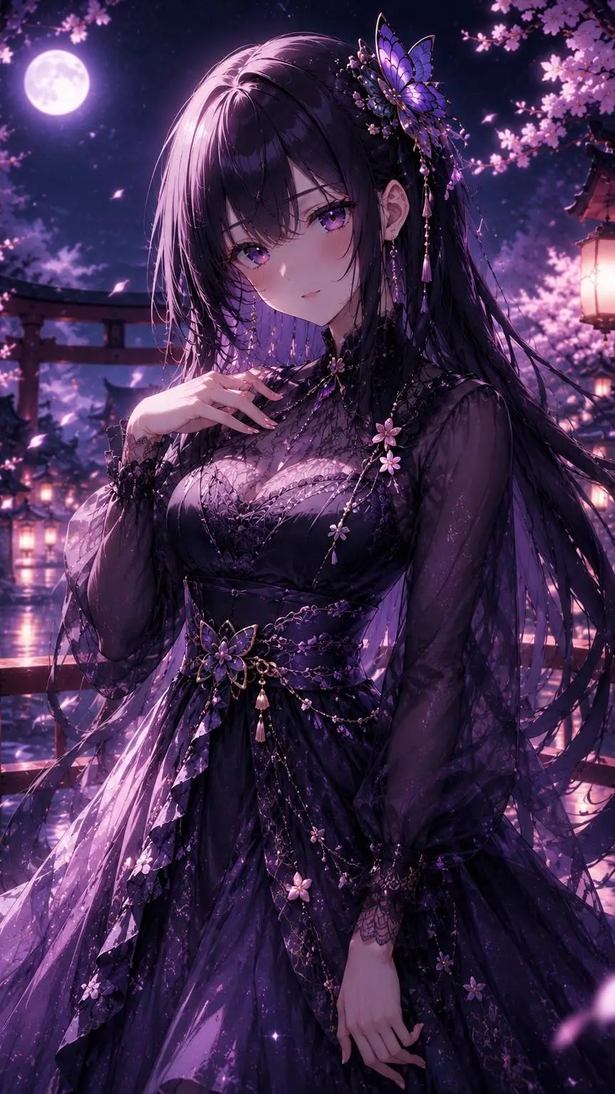 ai character: Yoriko Amatsuki background