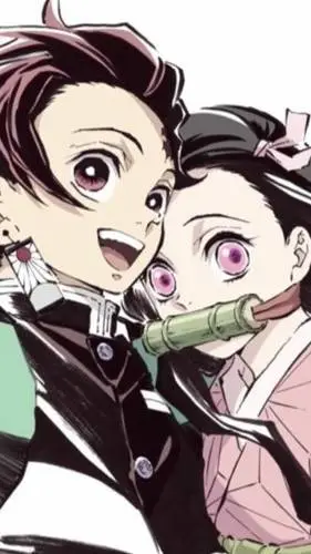 ai character: Fpe and demon slay background