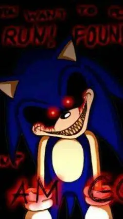 ai character: Sonic.EXE background