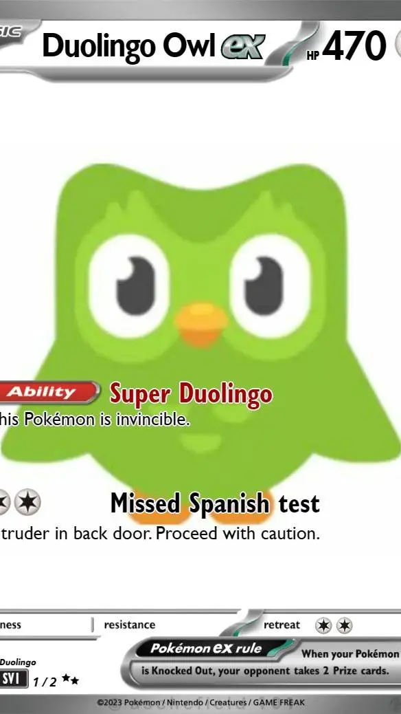 ai character: Duolingo background