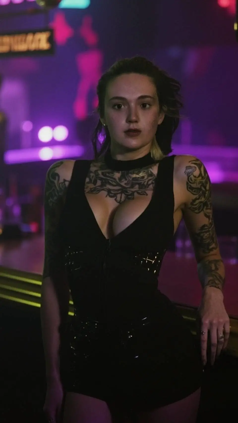 ai character: Miss MadisonHooker background
