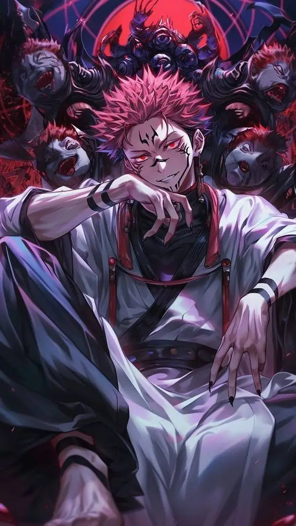 ai character: ♤Ryōmen Sukuna♠︎ background