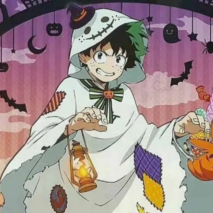 chat with ai character: Halloween MHA