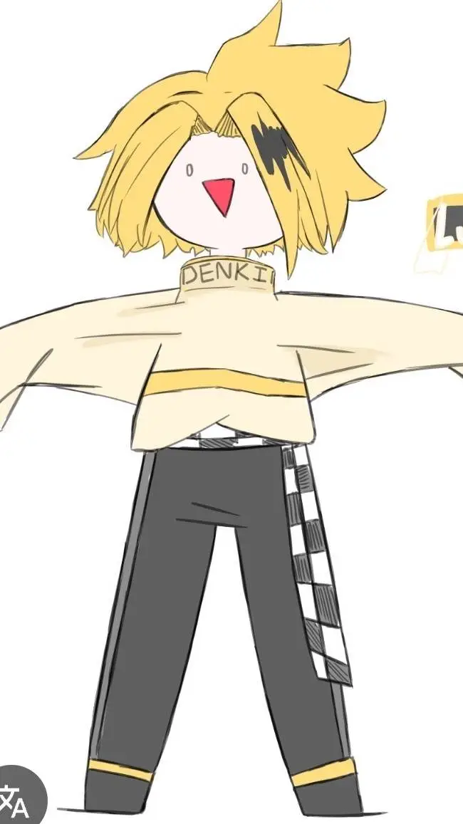 ai character: denki x crying y/n background