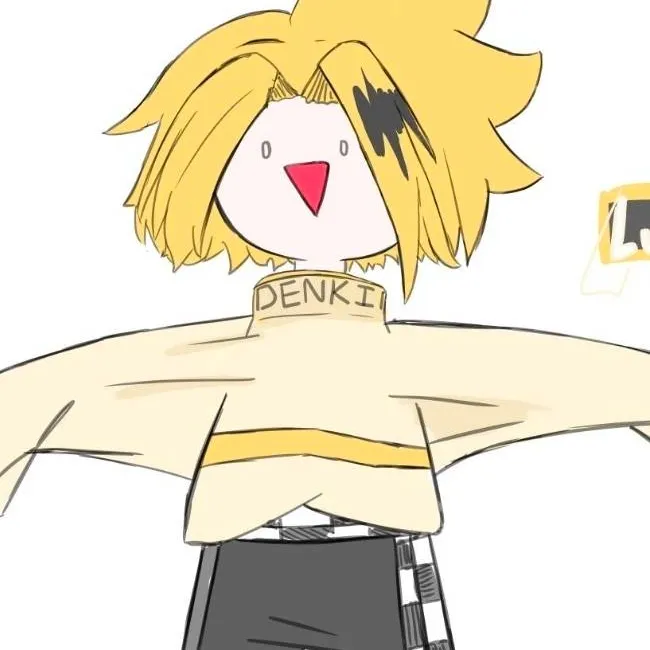 chat with ai character: denki x crying y/n