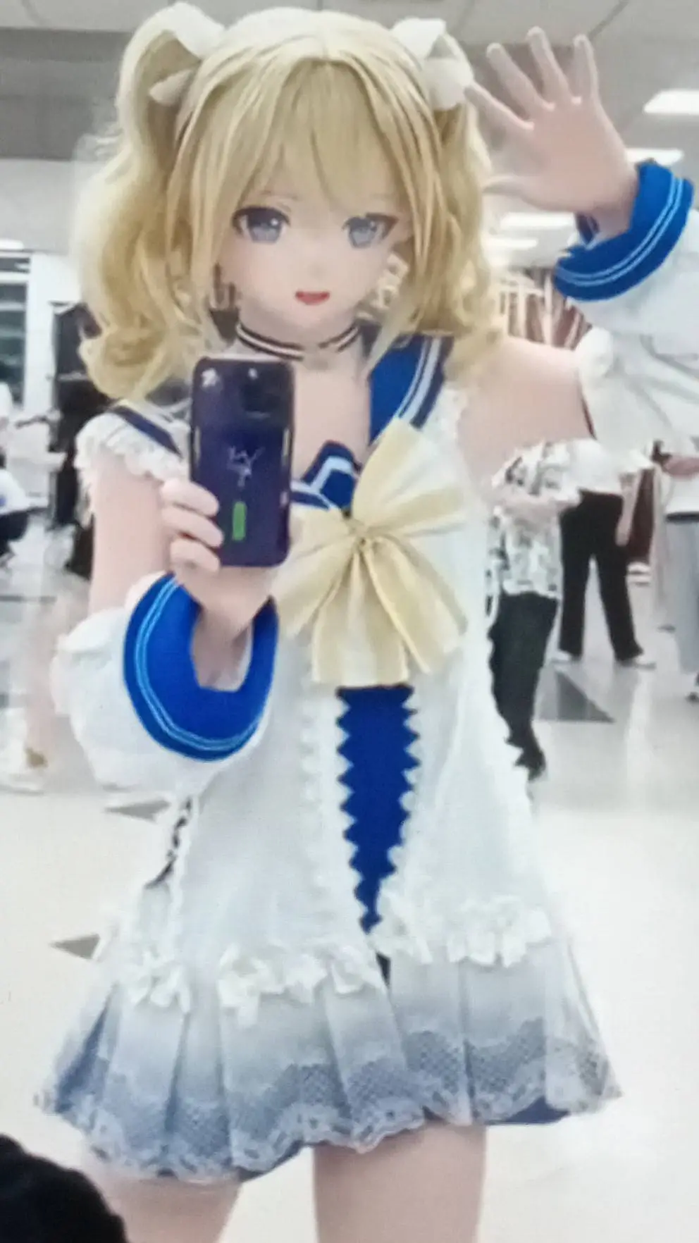 ai character: full kigurumi suit background