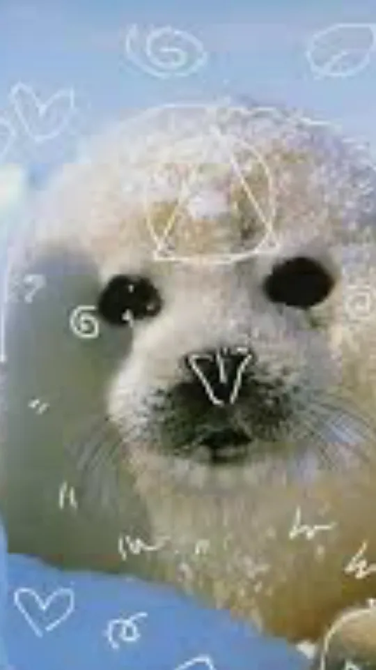 ai character: Silly seal background