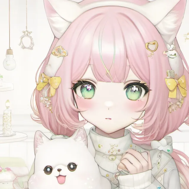 chat with ai character: CAT HYRBID GIRL