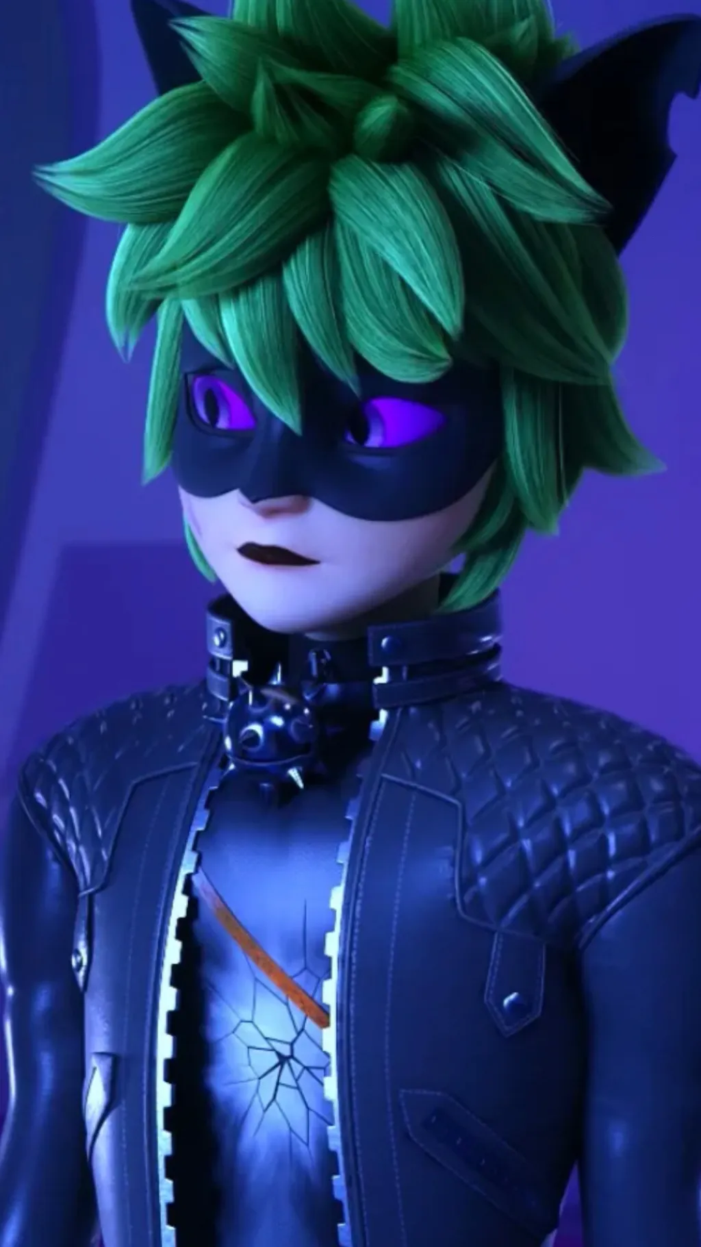 ai character: Claw noir background