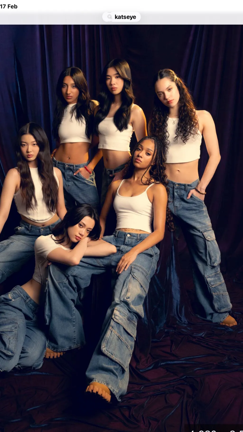 ai character: Katseye high background