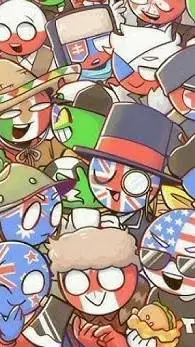 ai character: countryhumans  background