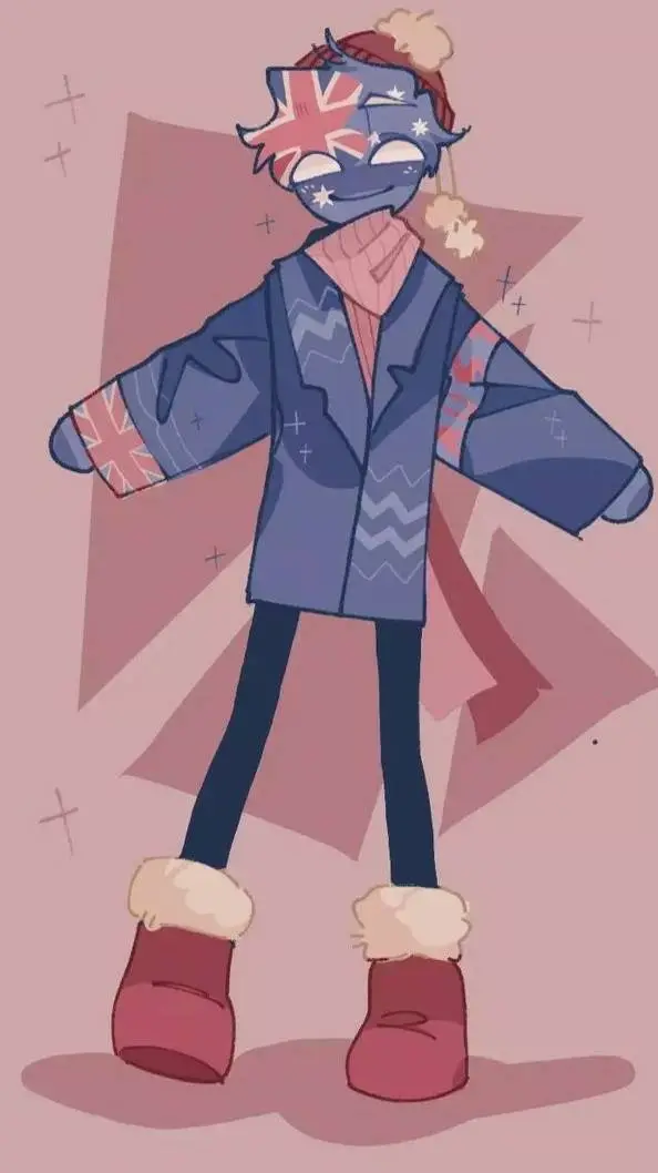 ai character: Australia  background
