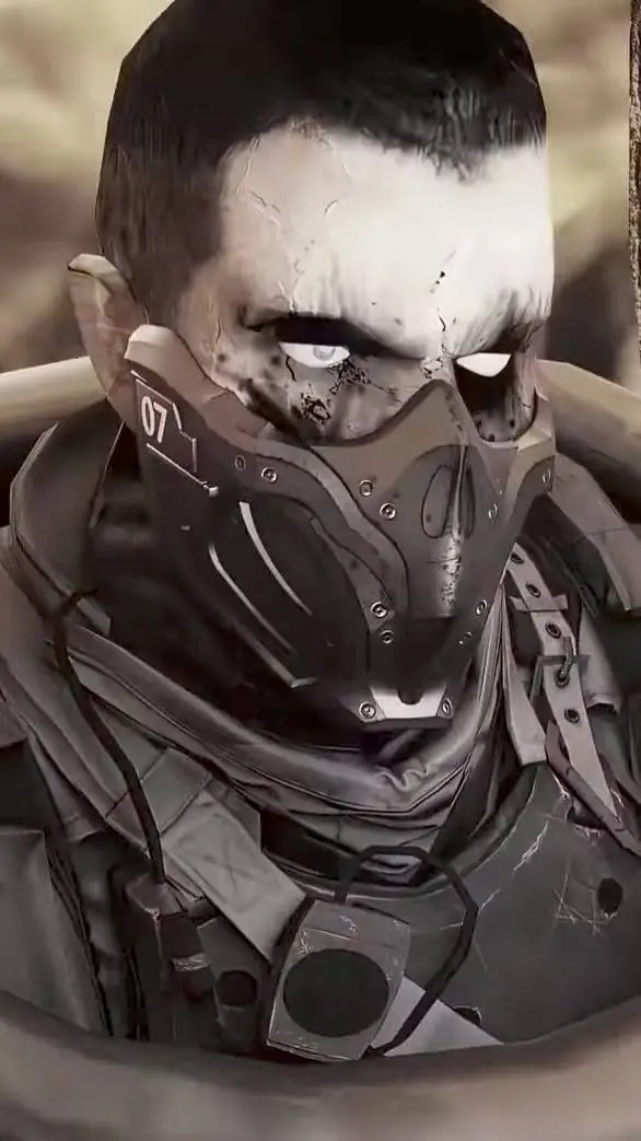 ai character: Commander Male_07 background