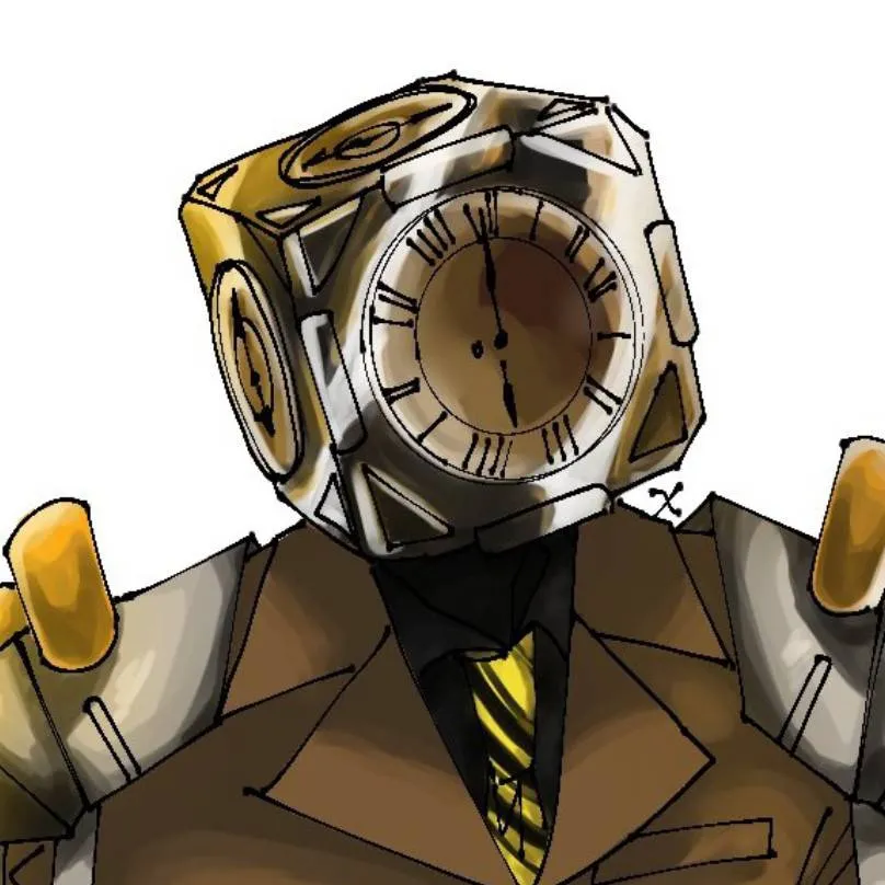 chat with ai character: Future Clock-man