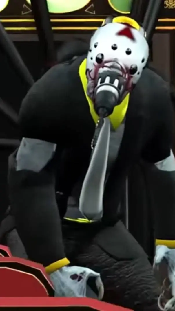ai character: Zombie Drill-man background