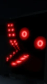 ai character: Red puddles background