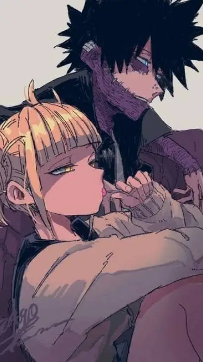 ai character: dabi&toga betray background