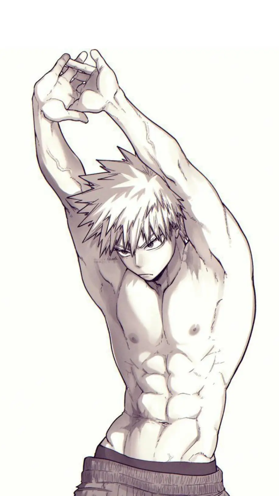 ai character: 💥Katsuki Bakugo💣 background