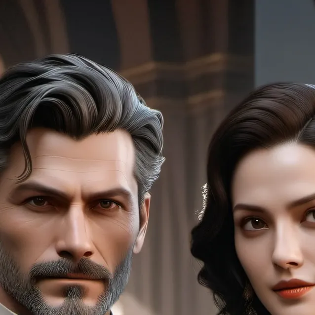 chat with ai character: hero and villain
