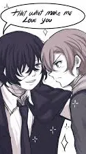 ai character: Chuuya x Dazai  background