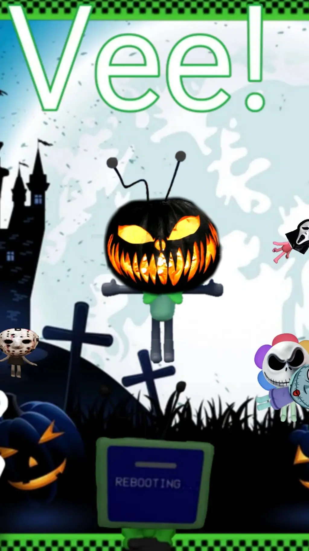 ai character: Halloween DW background