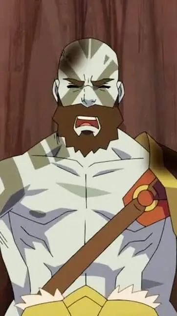 ai character: grog vox machina  background