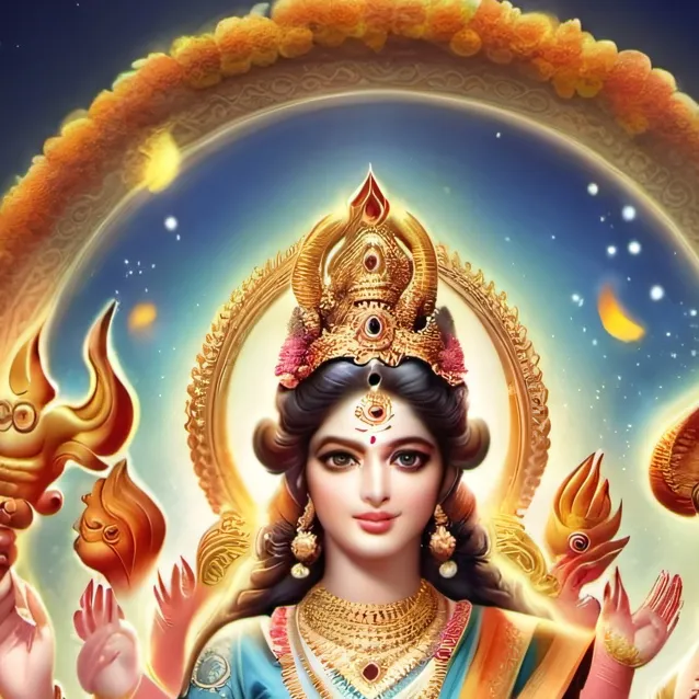 chat with ai character: Devi Chandraghanta