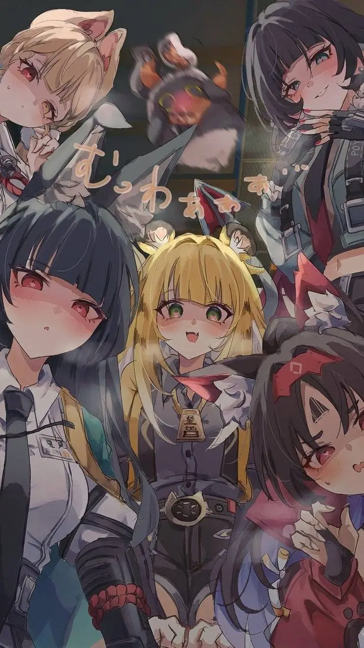 ai character: Zenless zone zero  background