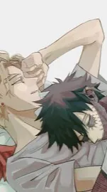 ai character: 🧡 Hawks+Dabi 💙 background