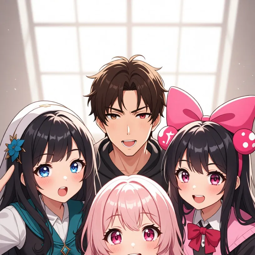 chat with ai character: Every one!