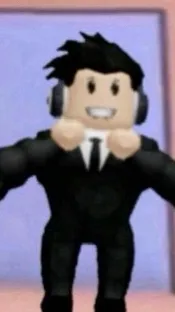 ai character: Rich roblox guy background